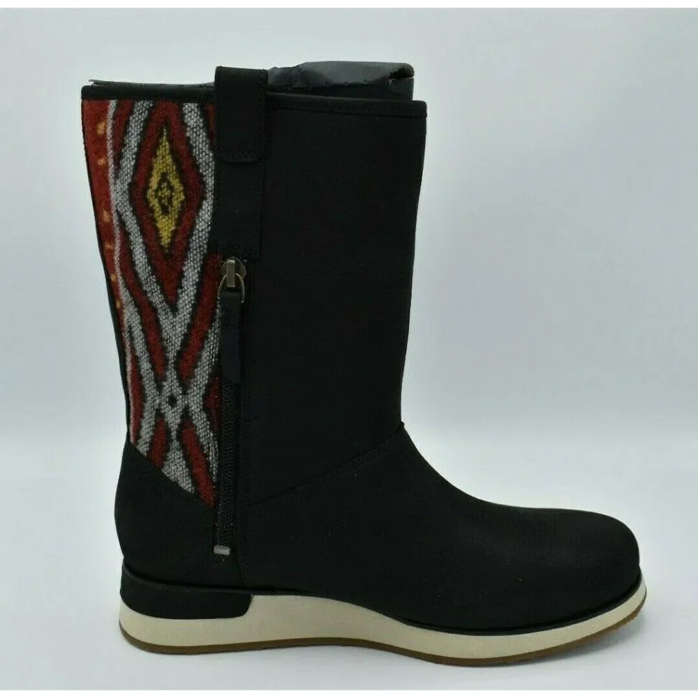 Merrell Womens Size 8 M Roam Pull‎ On Waterproof Black Boots NO ORIG BOX